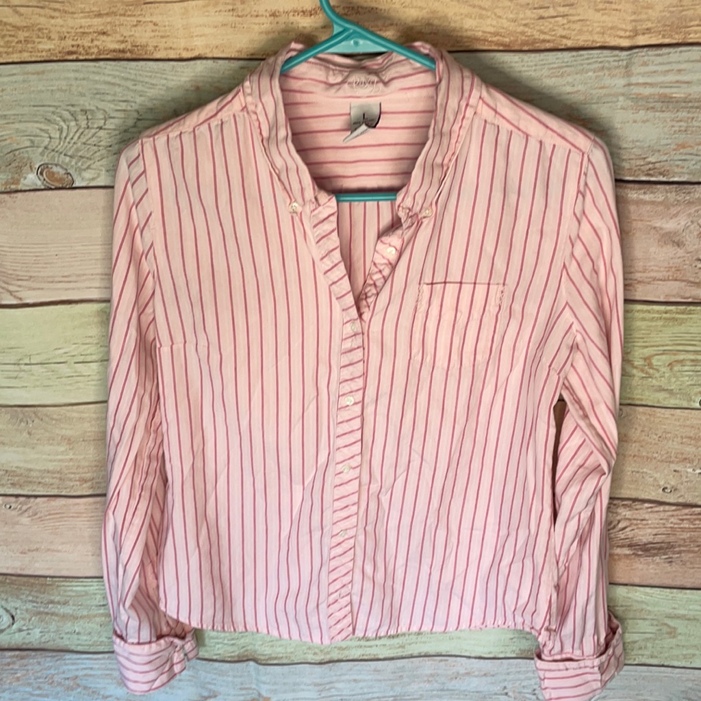 Roxy Pinstripe Button Down